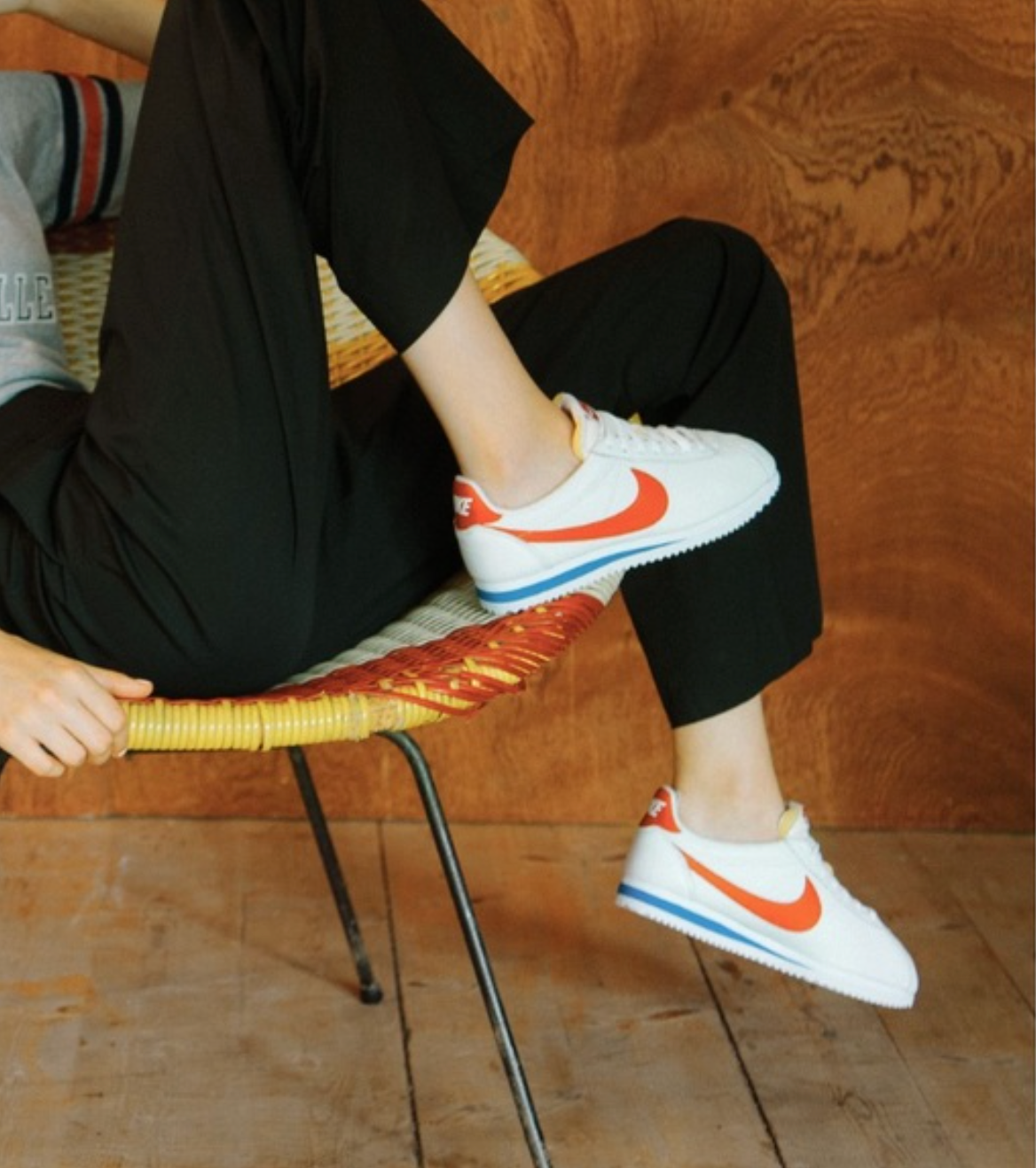 Retro Nike Cortez Sneakers (Size 9) image 1