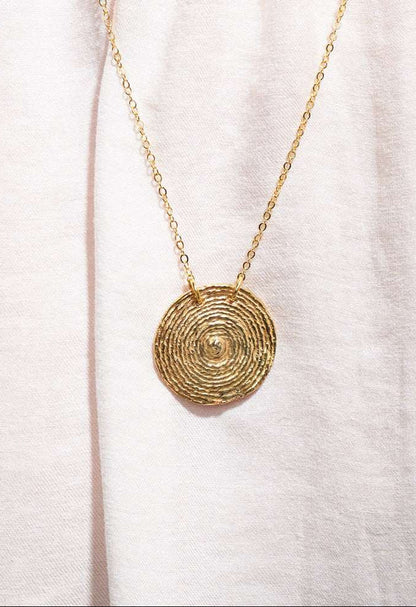 Sol 14k Gold Plate Necklace