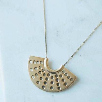 RBG Collar Necklace | 24K Gold Plate
