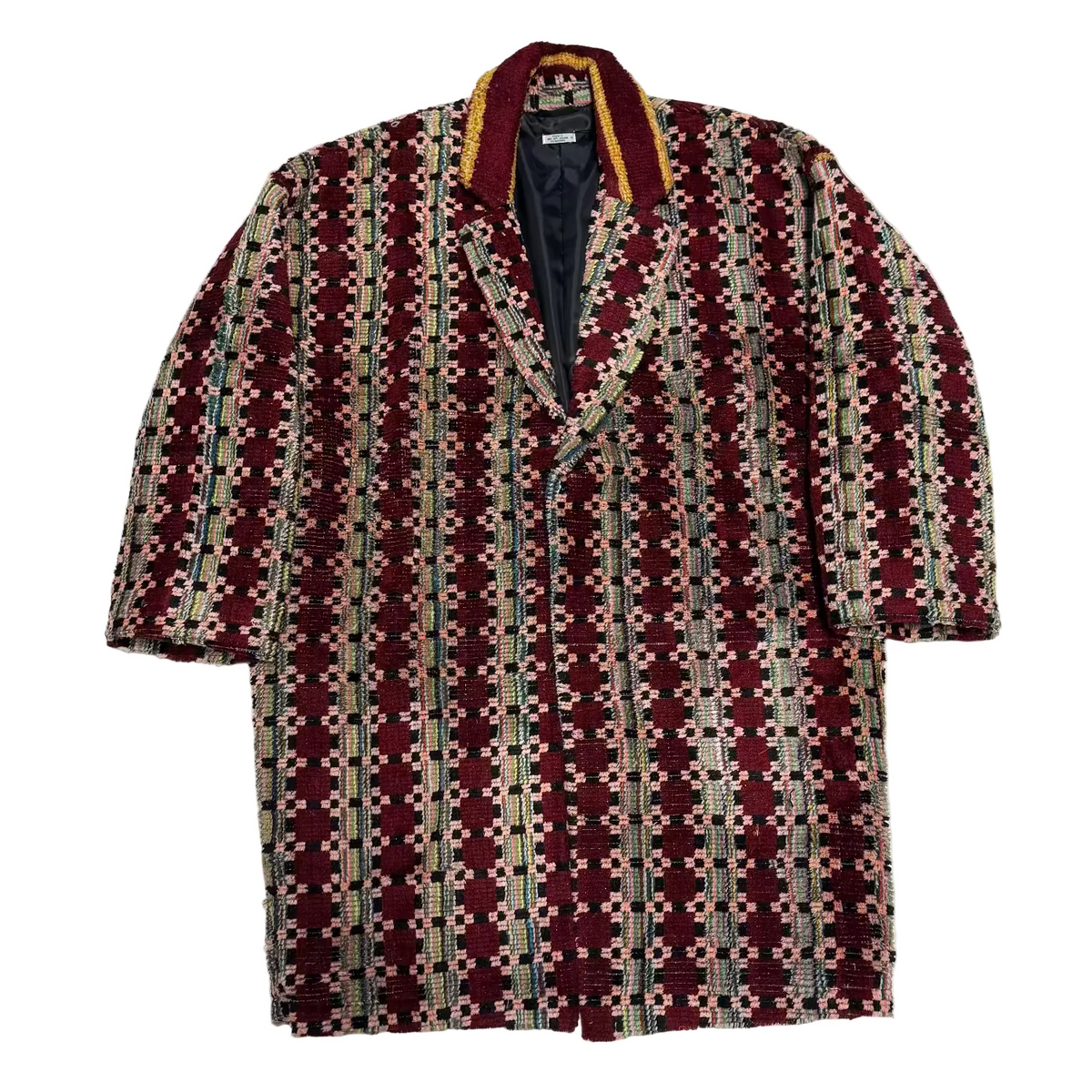 Truck Seat Fabric Collared Coat