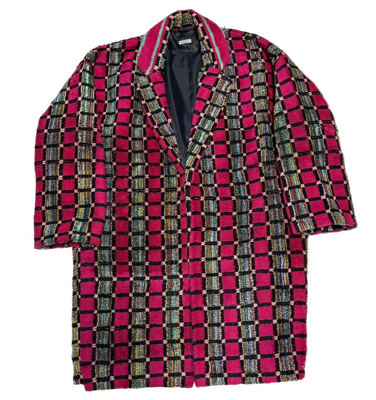 Truck Seat Fabric Collared Coat