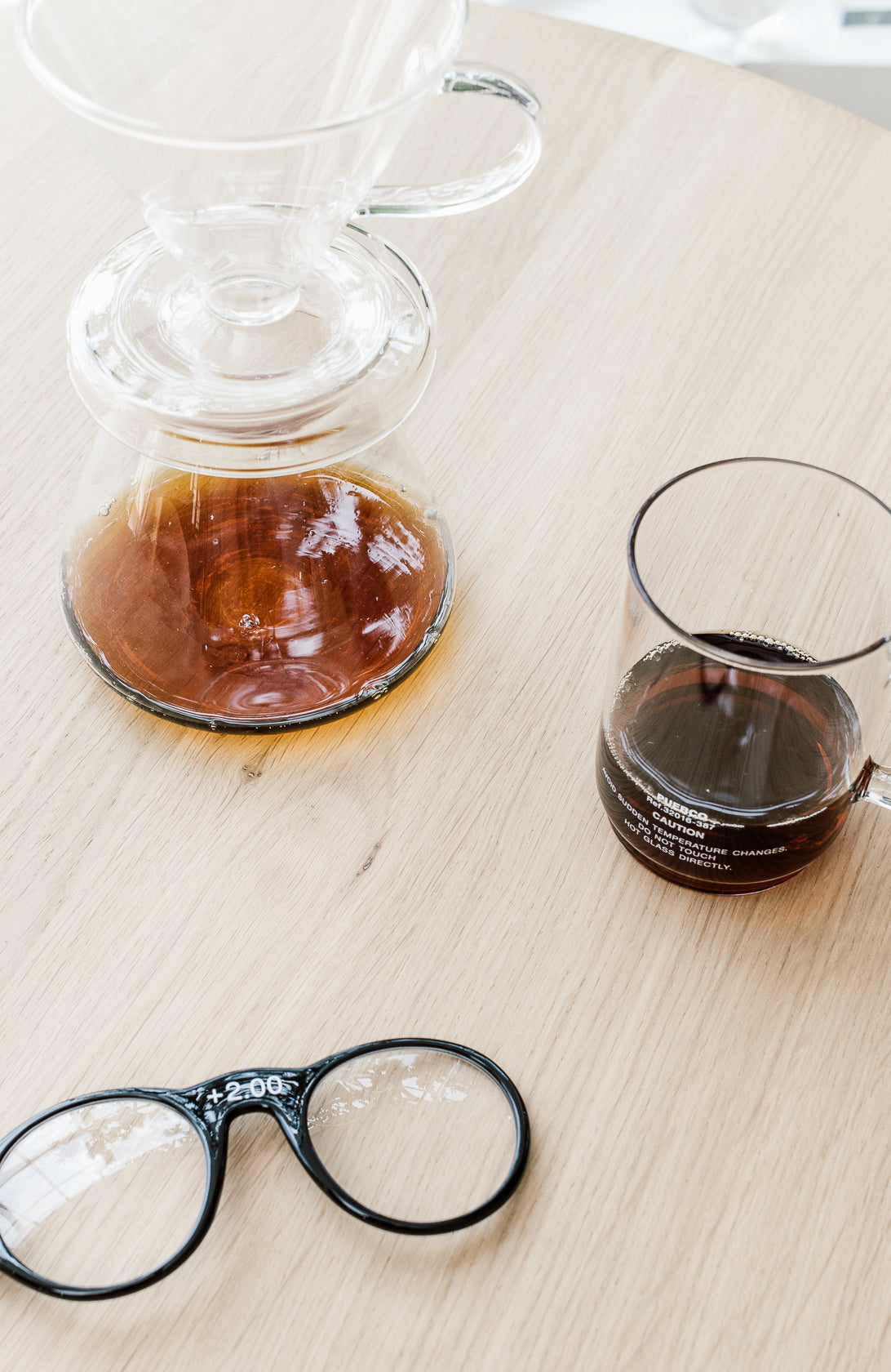Glass Pour-Over Coffee Set