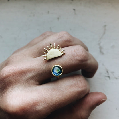 Sunrise Statement Ring