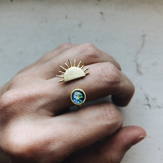 Sunrise Statement Ring