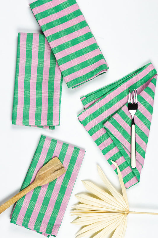 Archive NY Flora Stripe Napkins