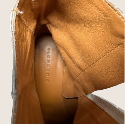 Clergerie Metallic Ankle Boots  (Size 39 EU/9) image 7