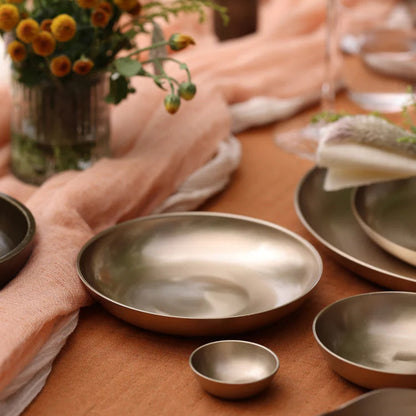 Bronze Kansa Dip Bowls | Set of 4
