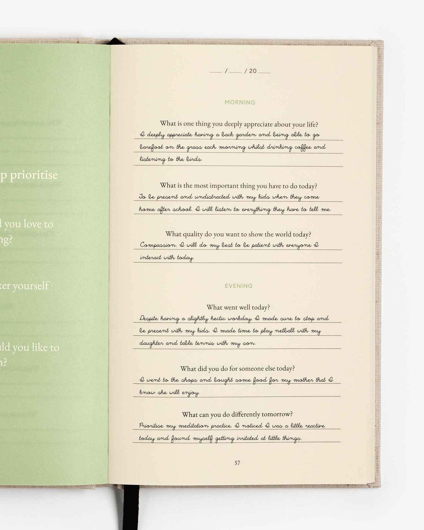 The Three Question Journal