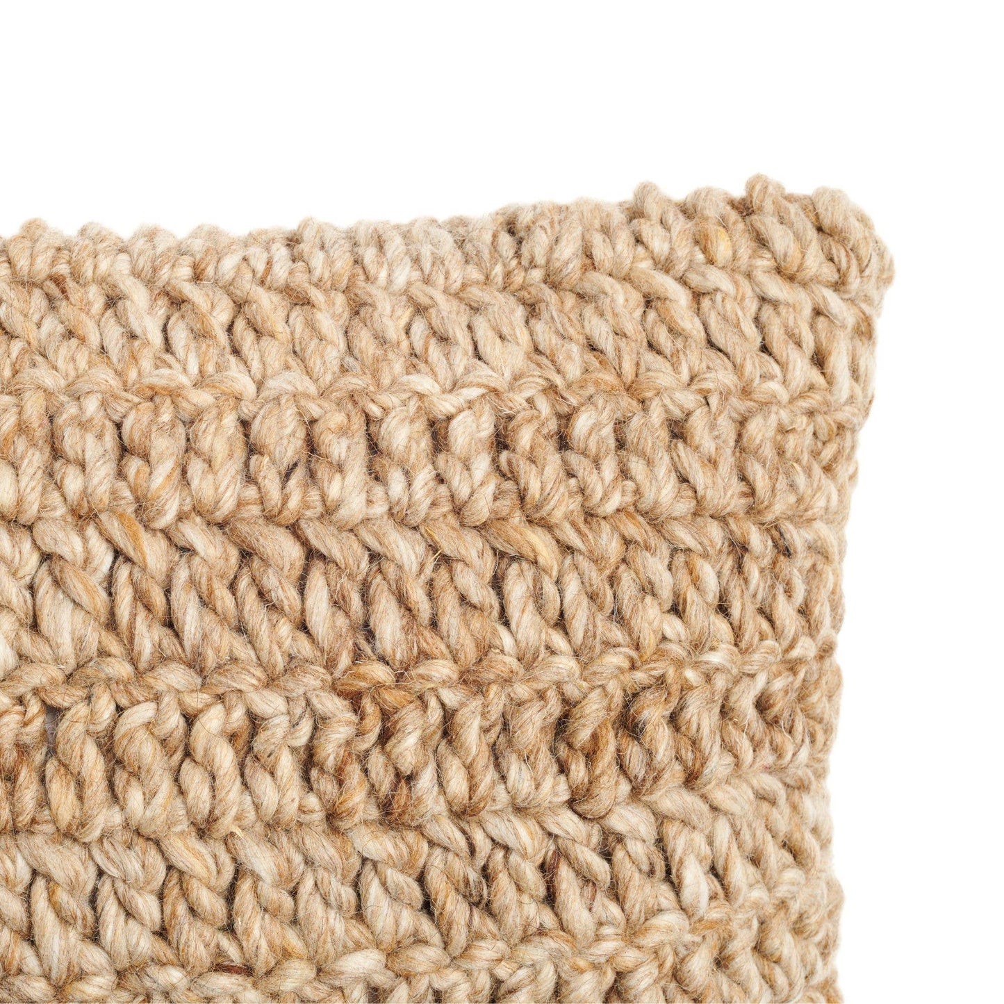 Cure Hand Crochet Large Lumbar Pillow
