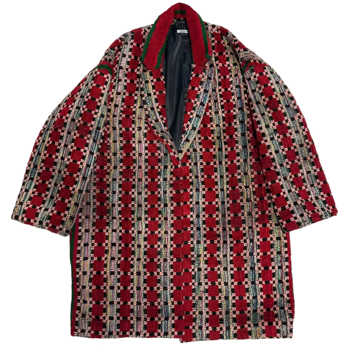 Truck Seat Fabric Collared Coat