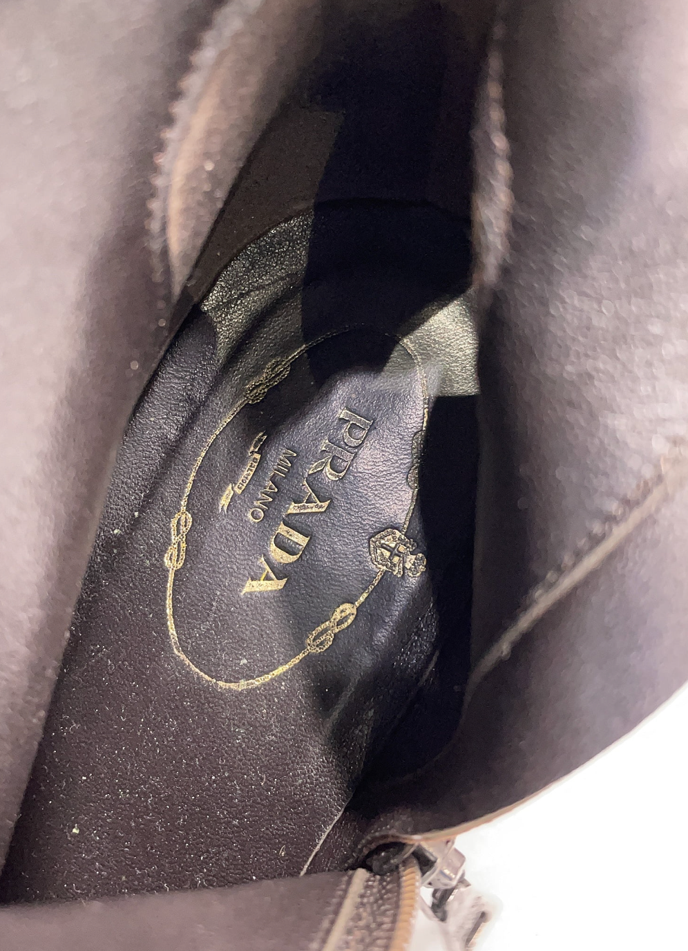 Prada Brown Leather Ankle Boot (Size 9) image 5