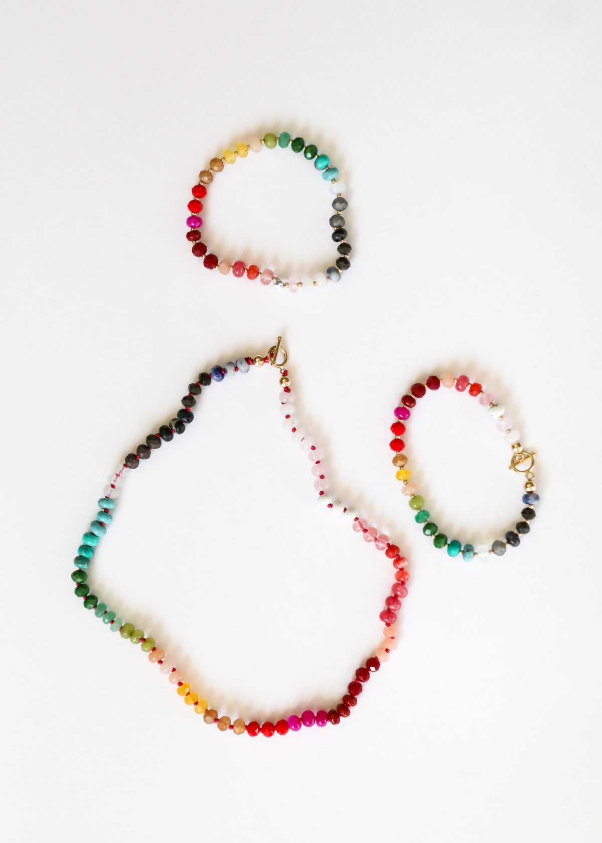 Paradise Natural Gemstone Necklace