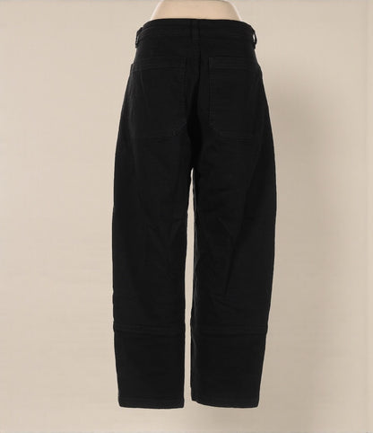 Black Barrel Pant (Size 4) image 1