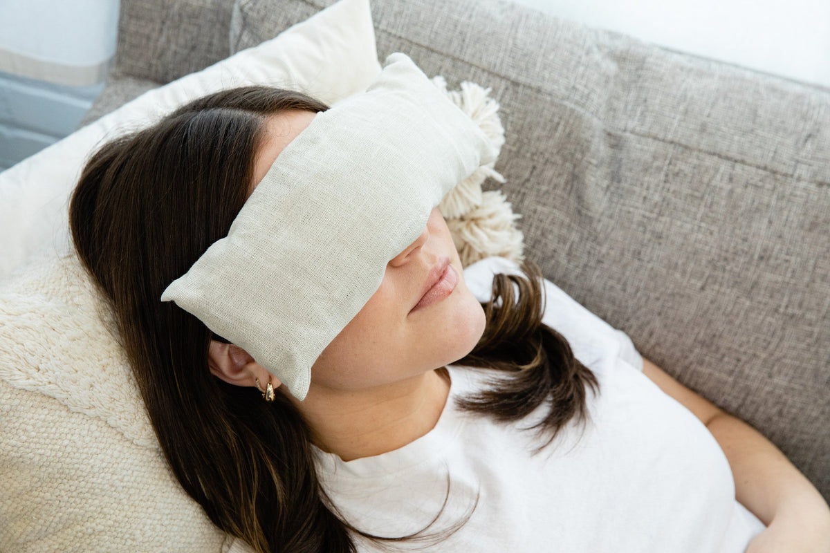 Linen Eye Pillow Fawn