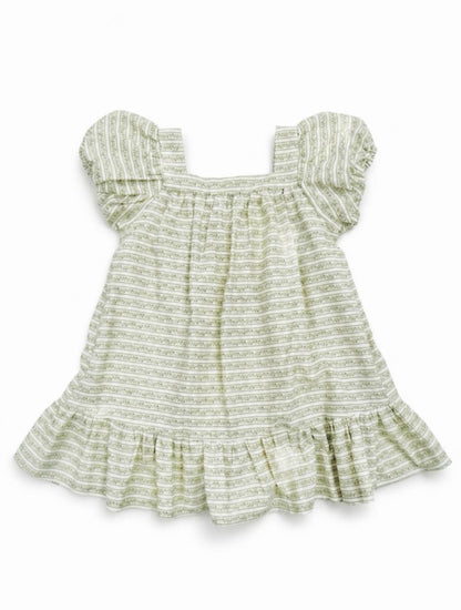 Weekend Dress | Blush Vine Stripe