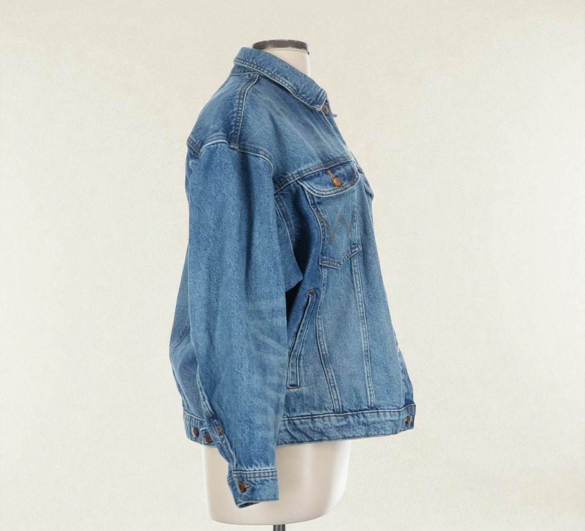 Vintage Wrangler Denim Jacket (Size Large) image 4