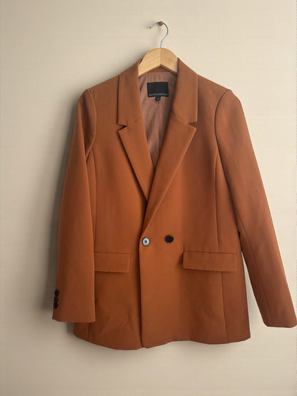 Tan Oversized Blazer (Size 8) image 0