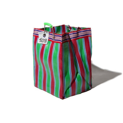 Recycled Plastic Stripe Bag