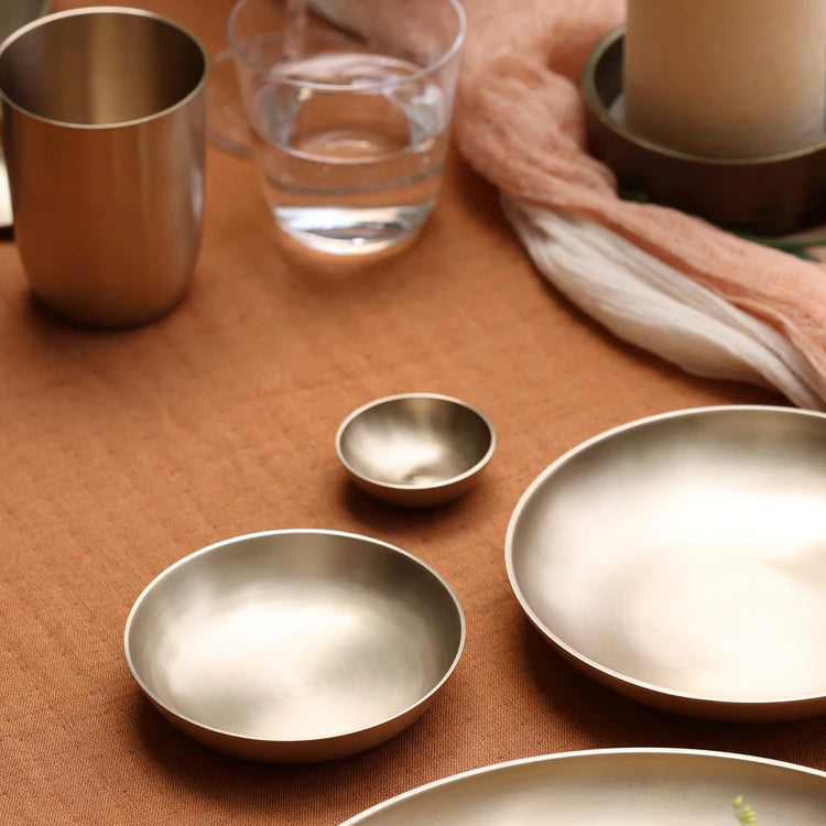 Bronze Kansa Dip Bowls | Set of 4