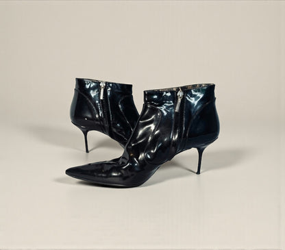 Dolce & Gabbana Patent Leather Ankle Boots (Size 39 EU/US 9) image 2