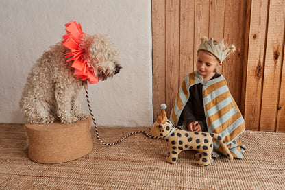 Kids Knitted King’s Cape | Blue