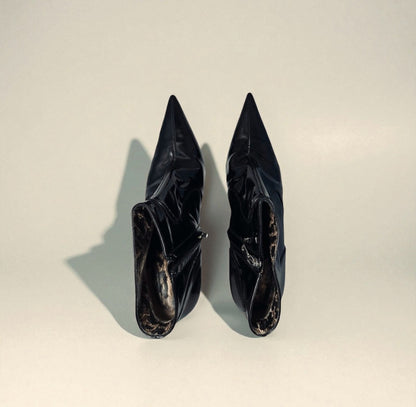 Dolce & Gabbana Patent Leather Ankle Boots (Size 39 EU/US 9) image 3