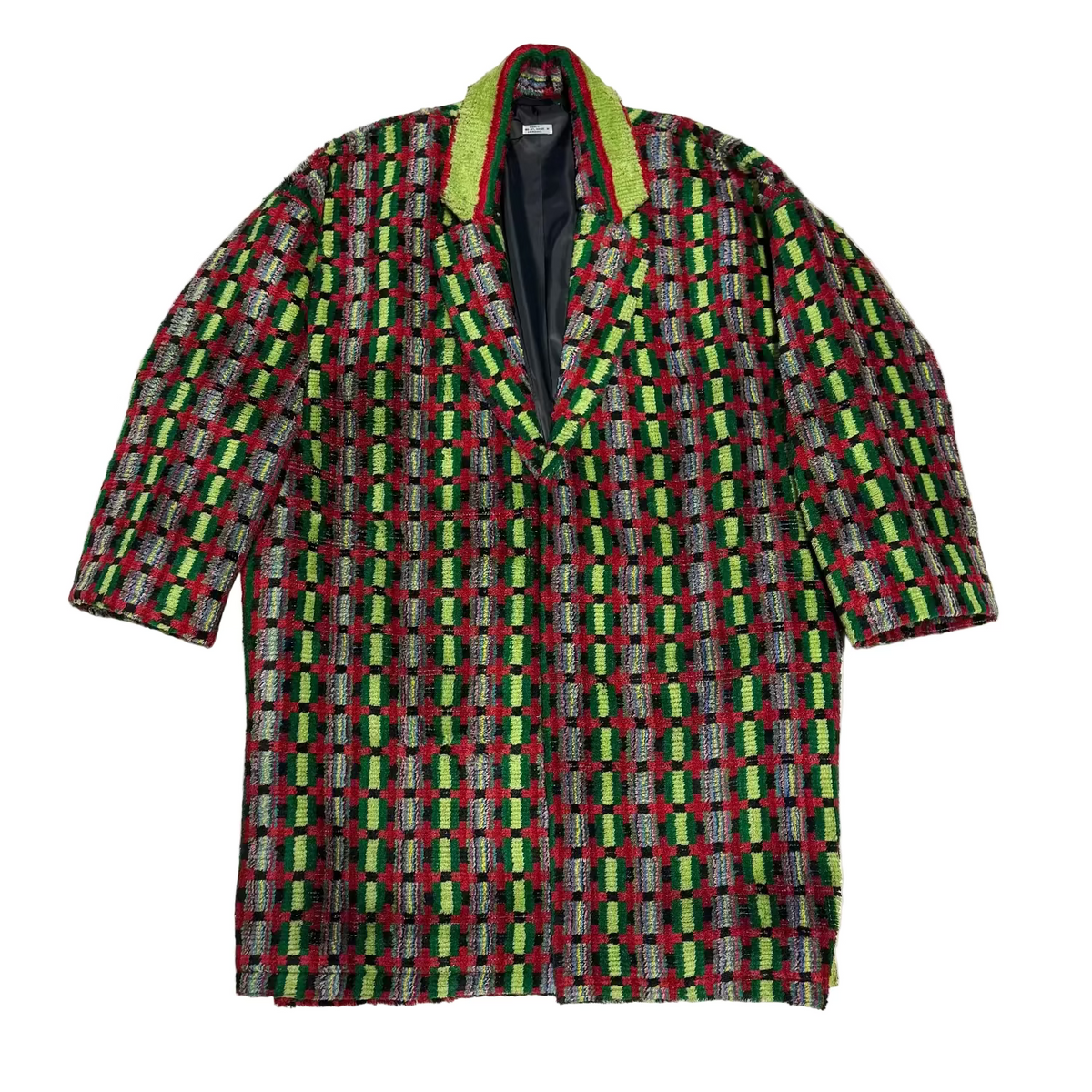 Truck Seat Fabric Collared Coat