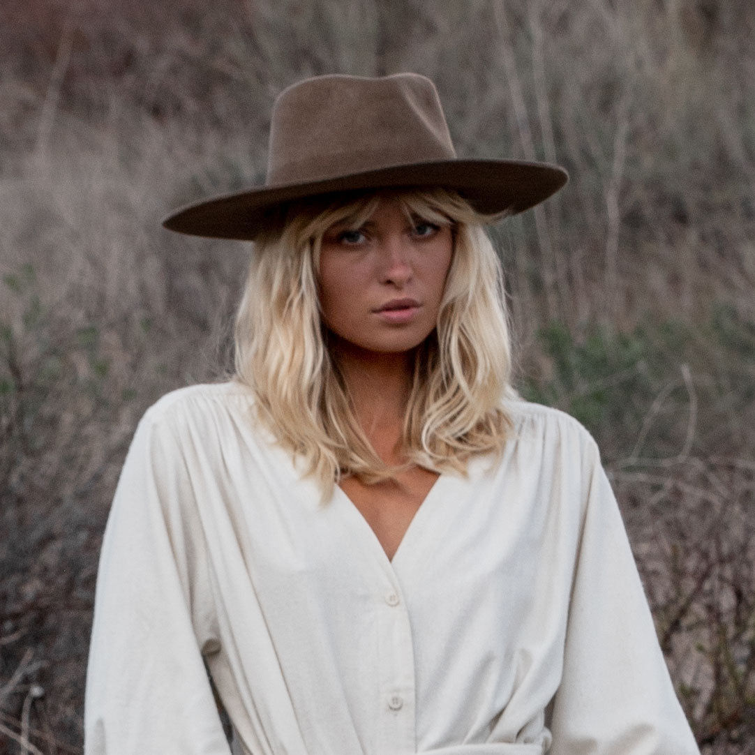La Vida Wool Rancher Hat | Oak