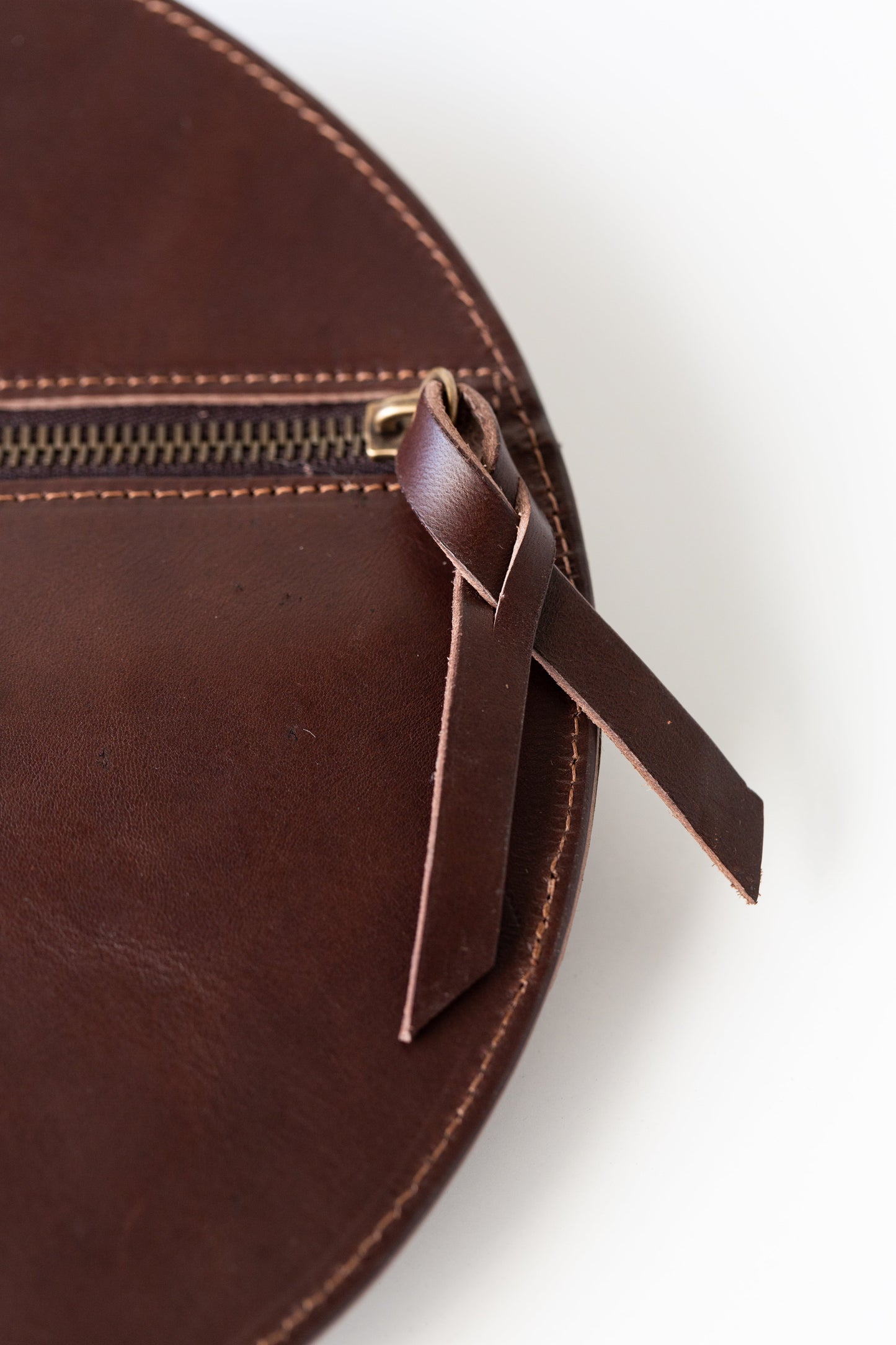 The Pleated Clutch | Walnut