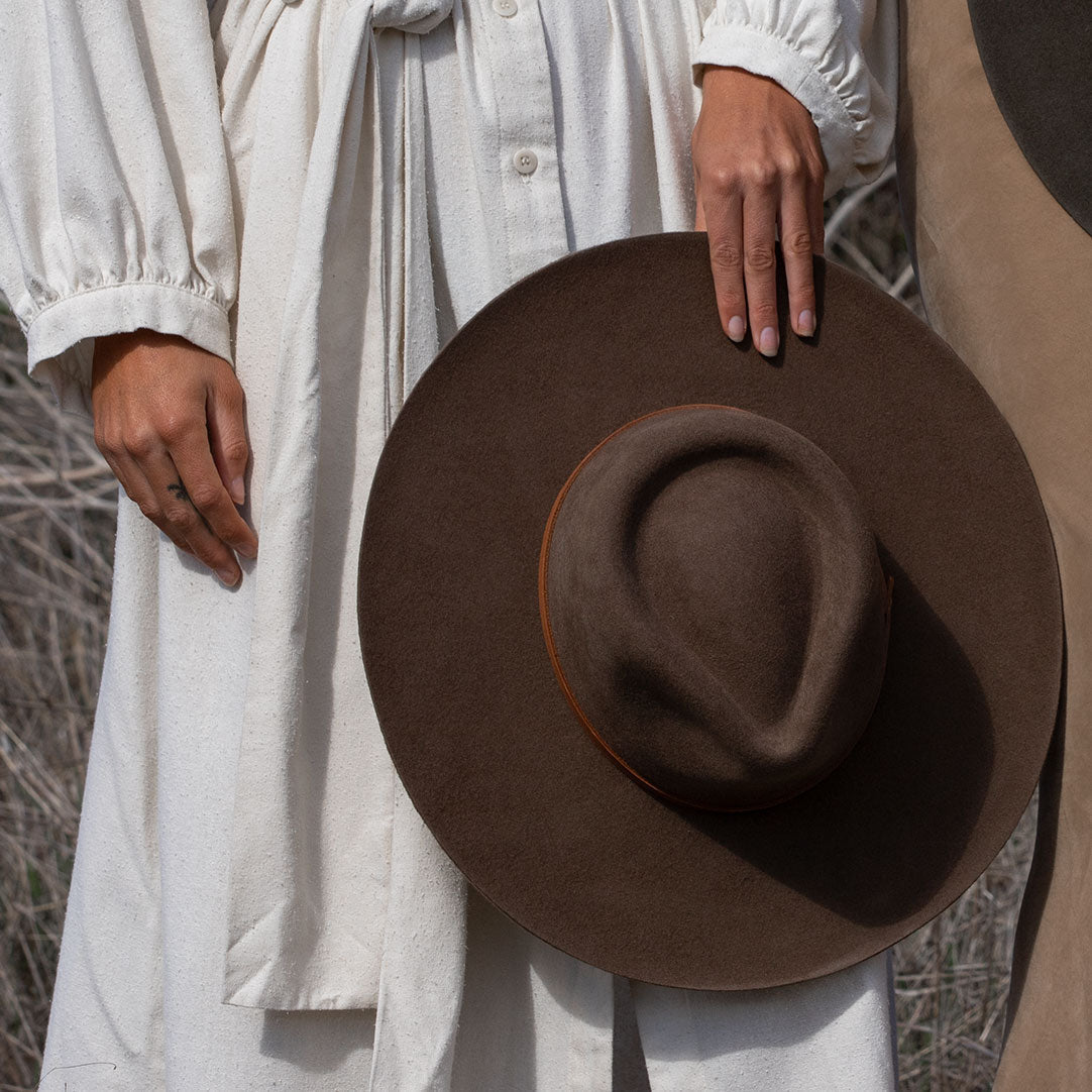 La Vida Wool Rancher Hat | Oak
