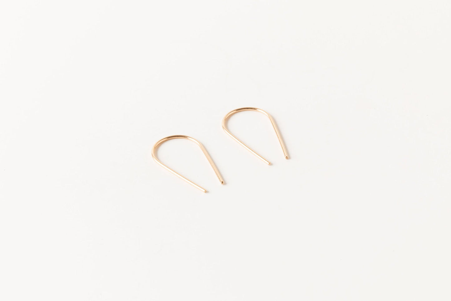 Palmer Arch Gold Fill Threader Earrings