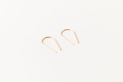 Palmer Arch Gold Fill Threader Earrings