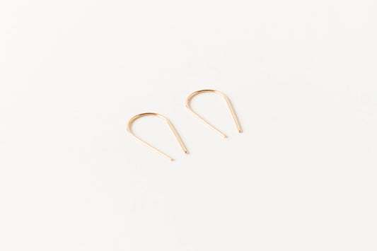 Palmer Arch Gold Fill Threader Earrings