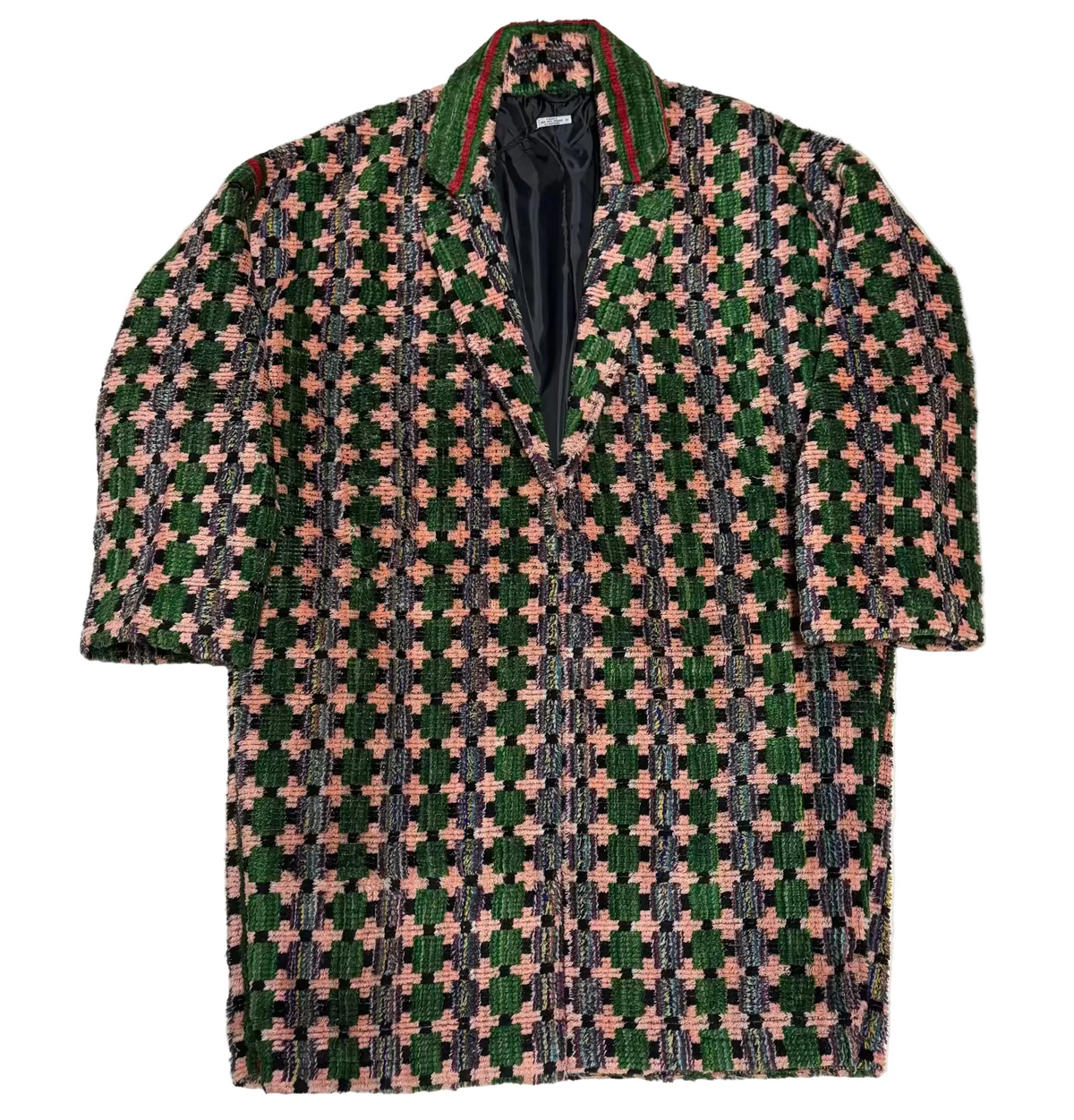 Truck Seat Fabric Collared Coat
