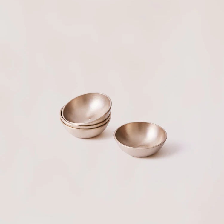 Bronze Kansa Dip Bowls | Set of 4