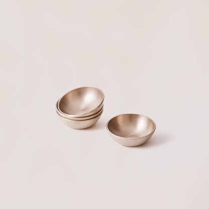 Bronze Kansa Dip Bowls | Set of 4