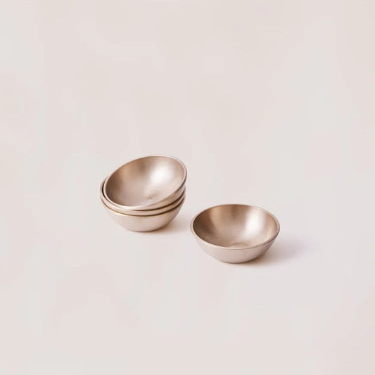 Bronze Kansa Dip Bowls | Set of 4
