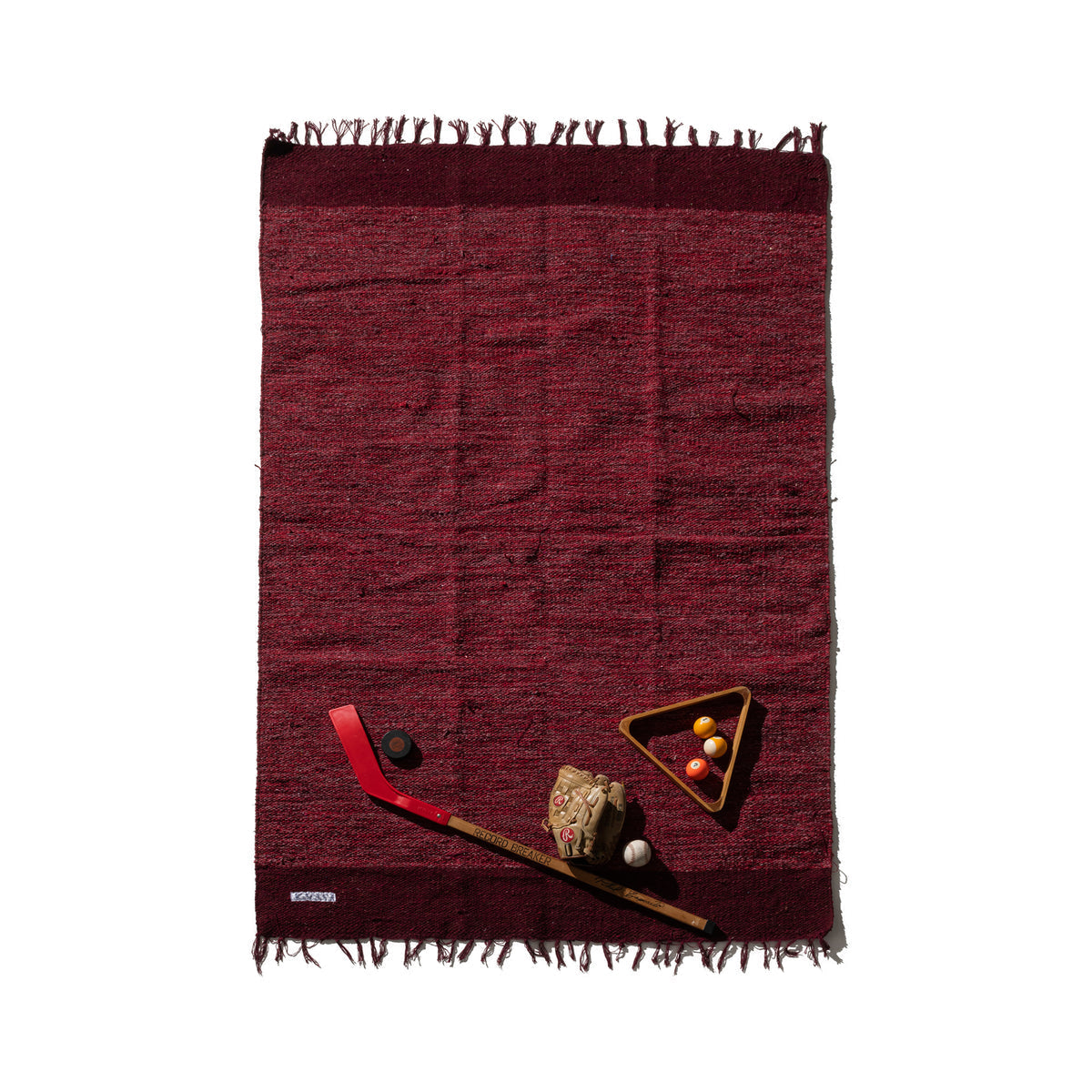 Handloomed Recycle Yarn Rug
