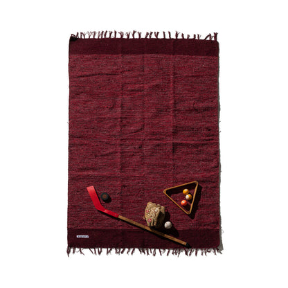 Handloomed Recycle Yarn Rug