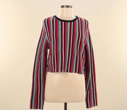 Victor Glemaud Striped Wool Pullover Sweater (Size Medium) image 0