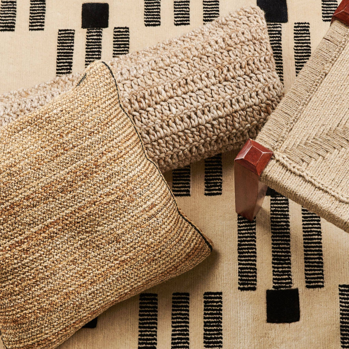 Cure Hand Crochet Large Lumbar Pillow