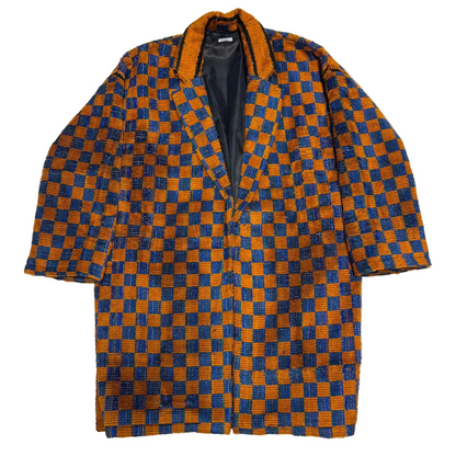 Truck Seat Fabric Collared Coat
