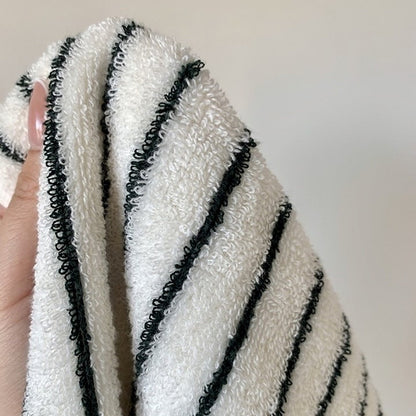 Scandi Retro Stripe Cotton Bath Towel