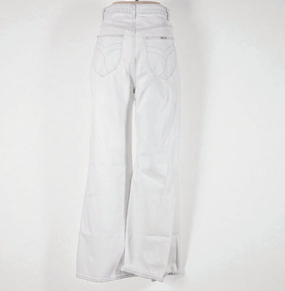 ROLLA'S Elle Super Flare Jeans Bleach Blue (Size 28) image 2