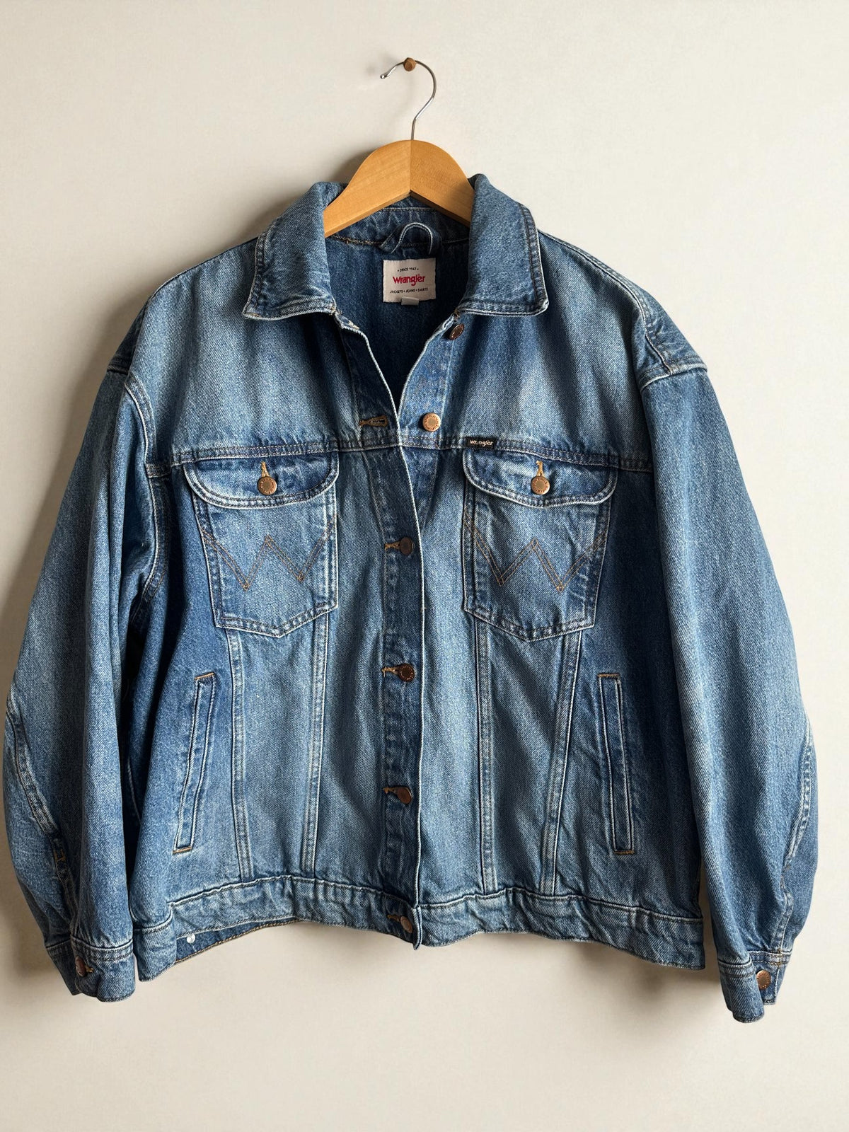 Vintage Wrangler Denim Jacket (Size Large) image 0