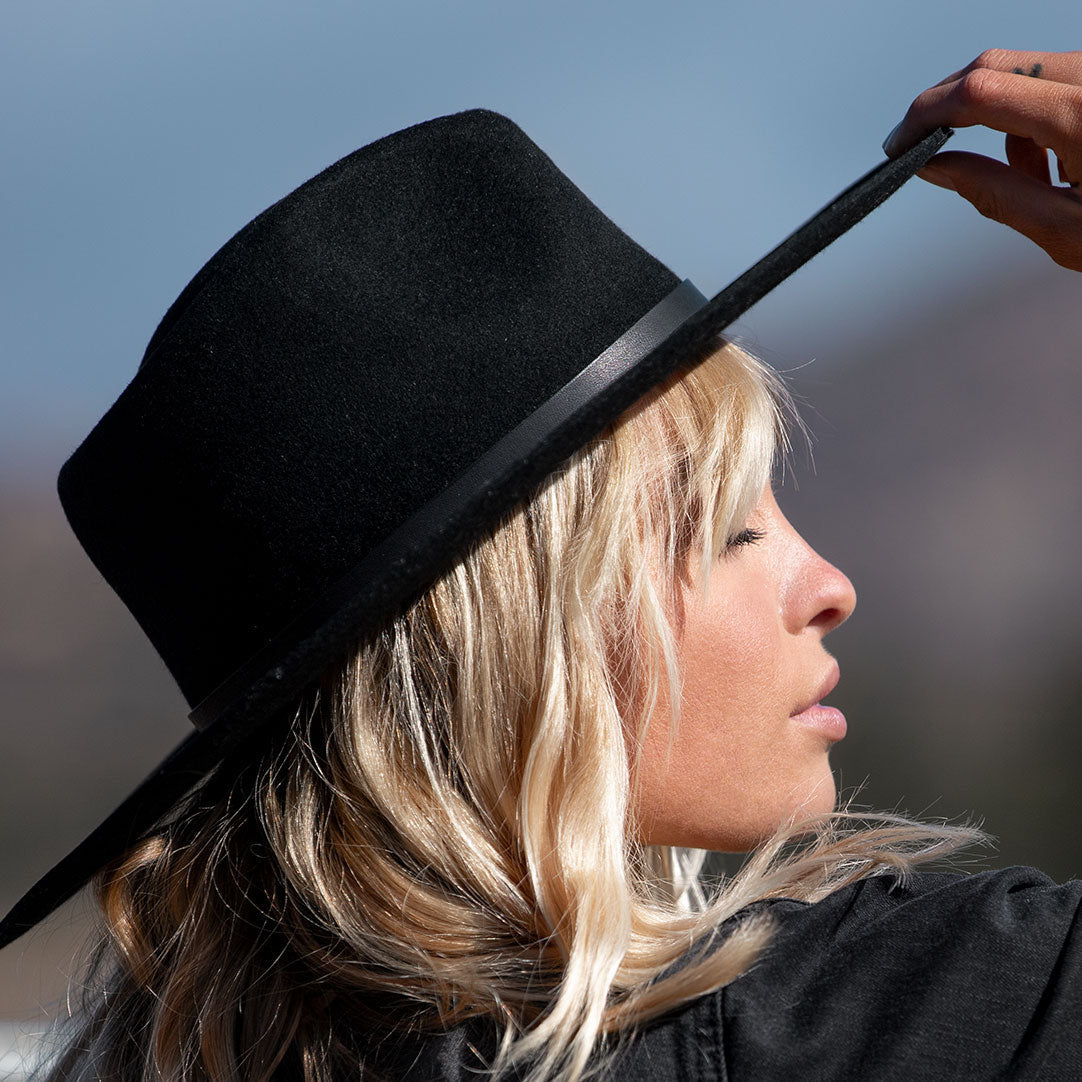 La Vida Wool Rancher Hat | Black