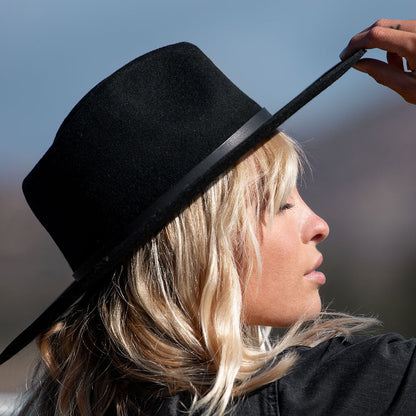 La Vida Wool Rancher Hat | Black