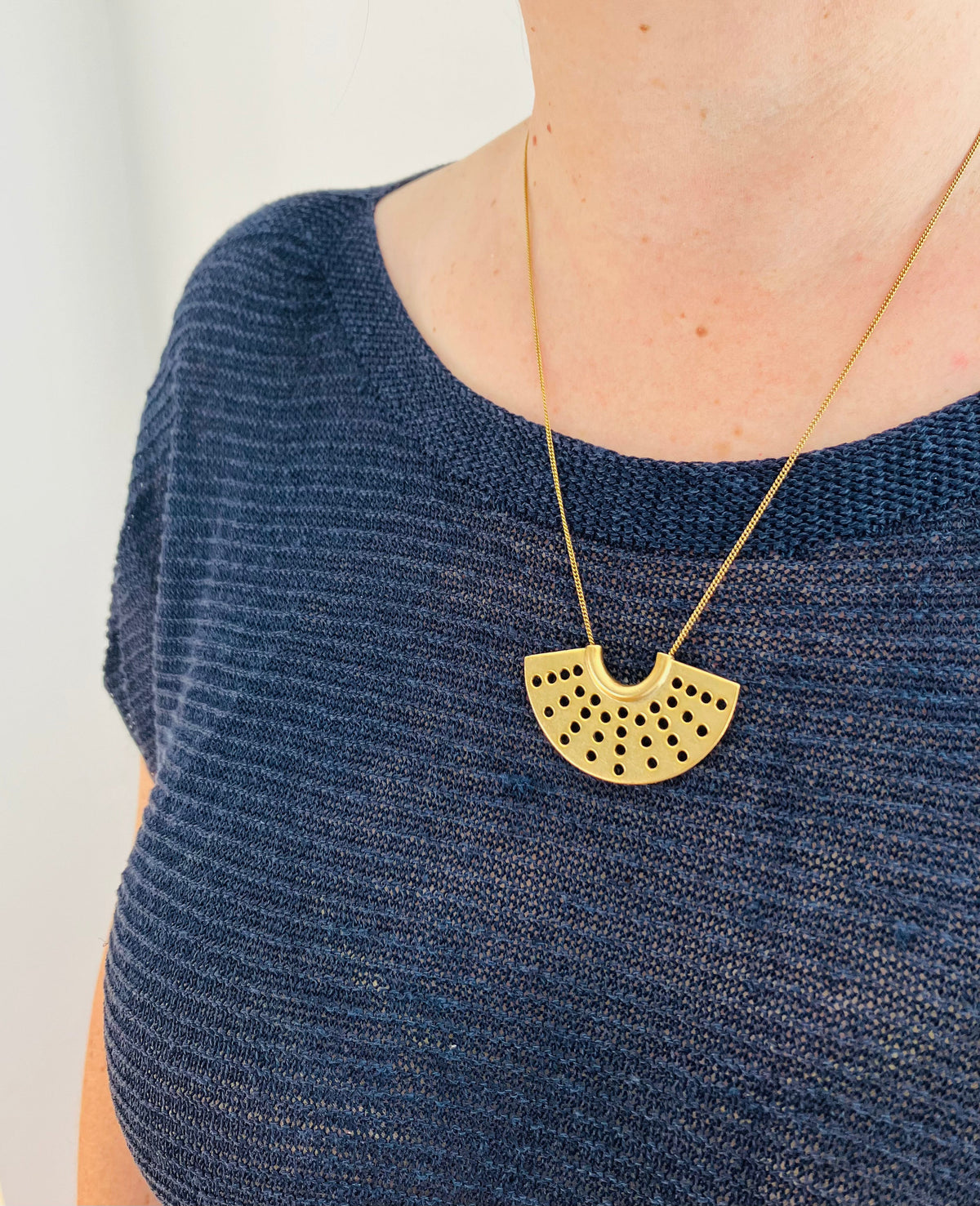 RBG Collar Necklace | 24K Gold Plate