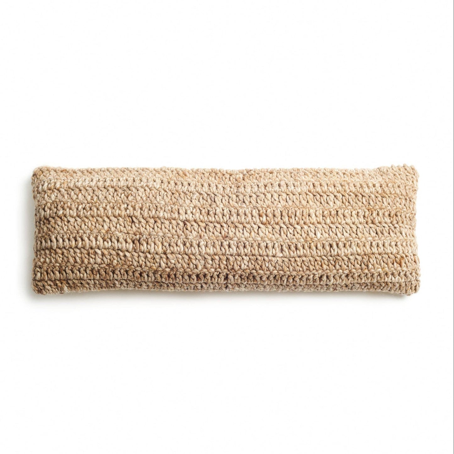 Cure Hand Crochet Large Lumbar Pillow