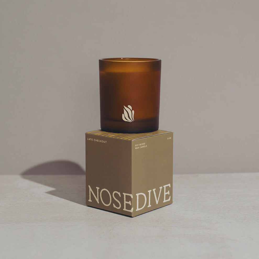 Late Checkout Scented Candle | Santal + Cardamom